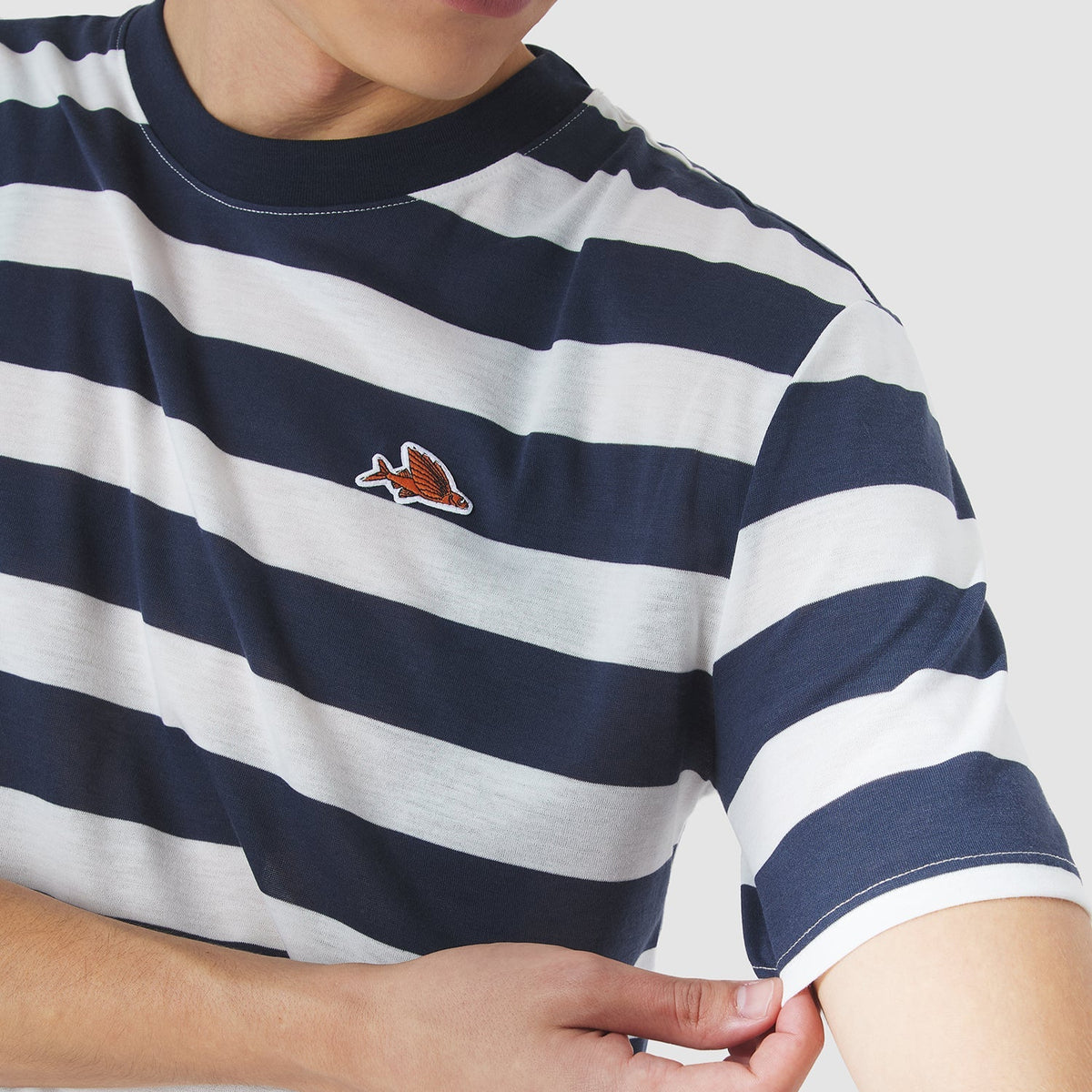 Maglia Cafe du Cycliste Sandie - Blu - Q
