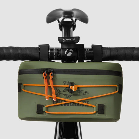 Borsa manubrio Cafe du Cycliste - Verde - A
