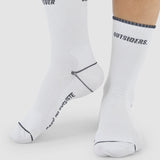Calze Cafe du Cycliste Motto - Bianco - O