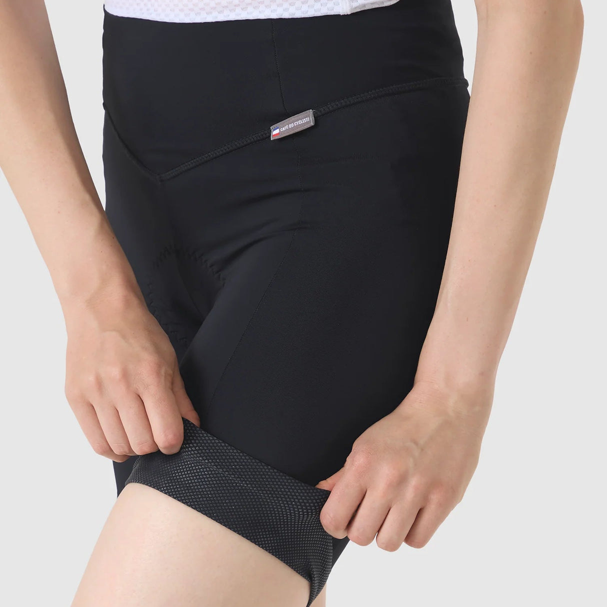 Pantaloncini donna Cafe du Cycliste Celine - Nero - F