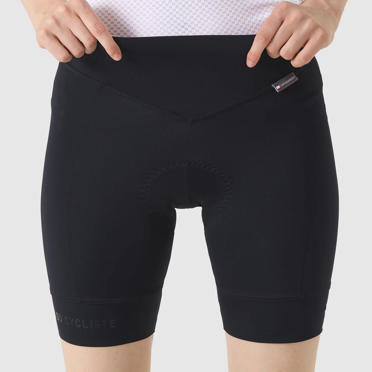 Pantaloncini donna Cafe du Cycliste Celine - Nero - G