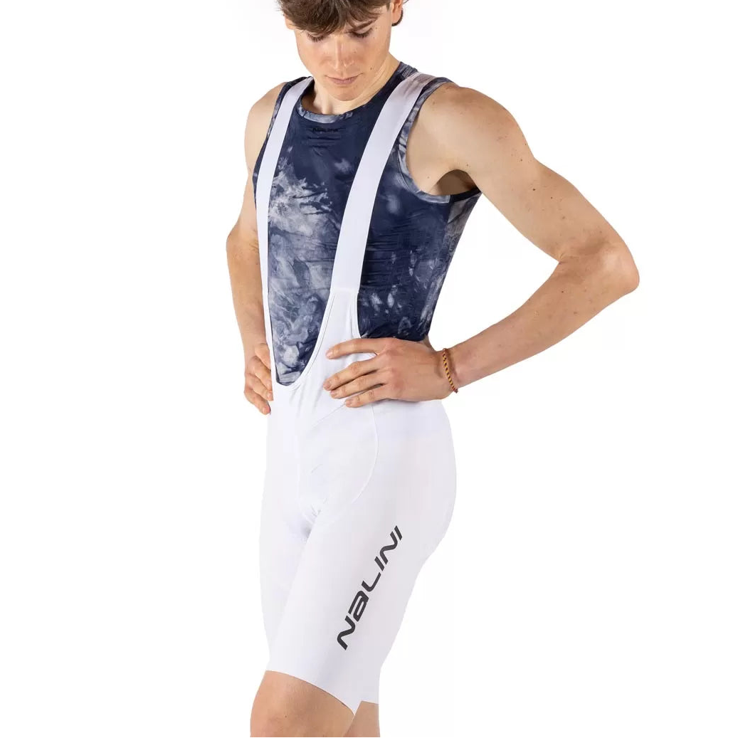 Nalini Clean bib shorts - White