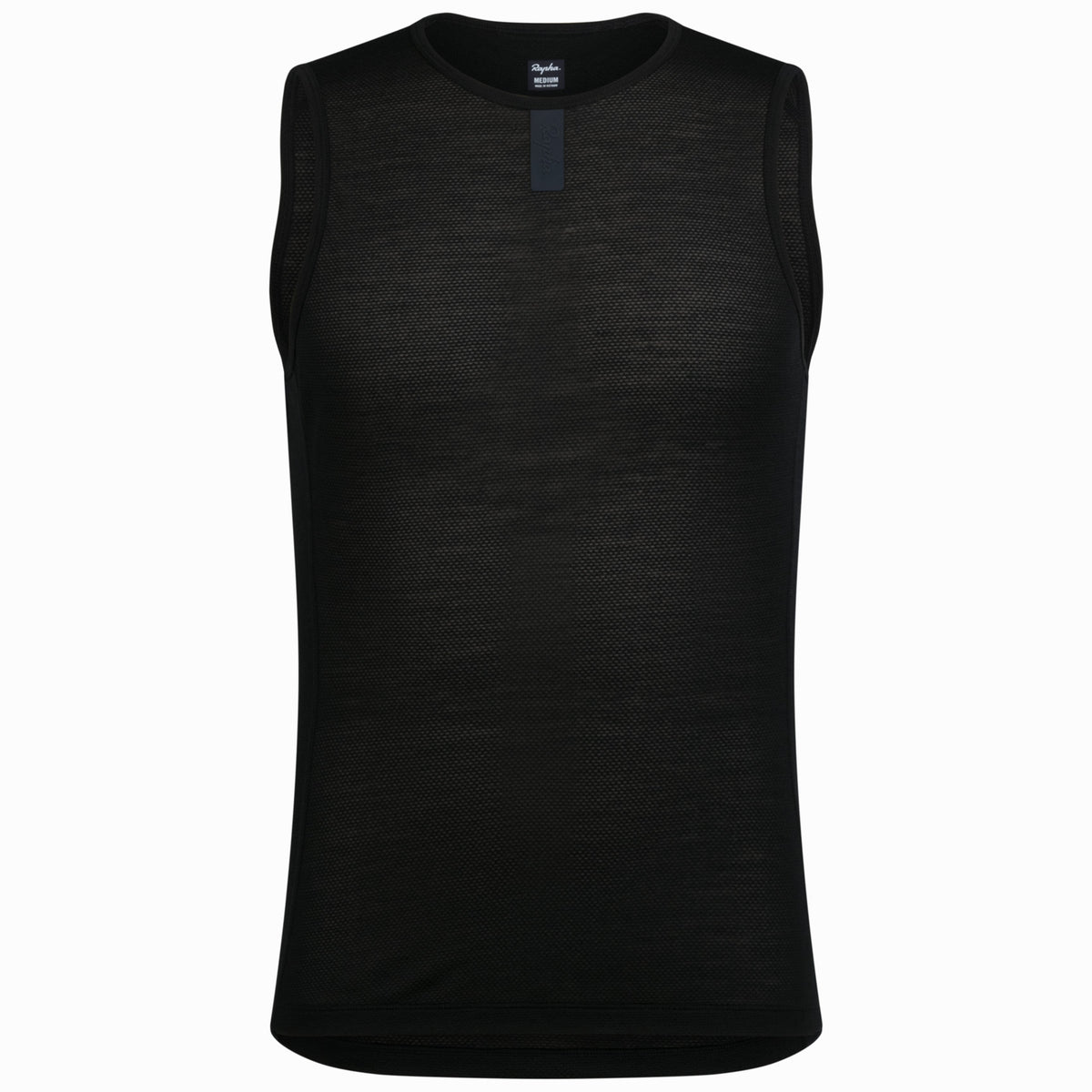 Maillot interior sin mangas Rapha Merino Lightweight - Negro