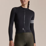 Maglia donna maniche lunghe Rapha Pro Team Midweight 2 - Nero