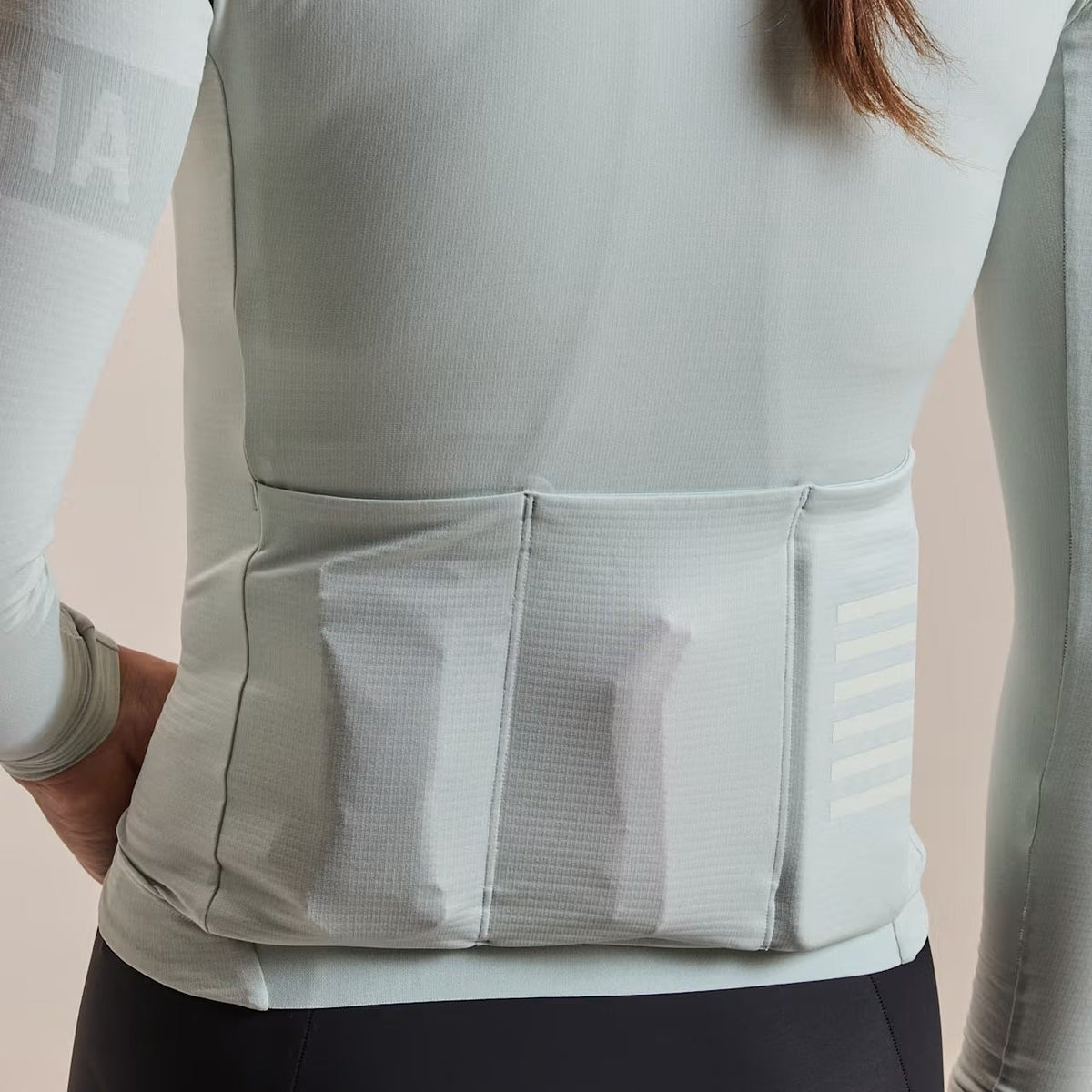 Maglia donna maniche lunghe Rapha Pro Team Midweight 2 - Grigio