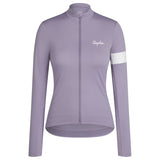Maglia donna maniche lunghe Rapha Core - Lilla