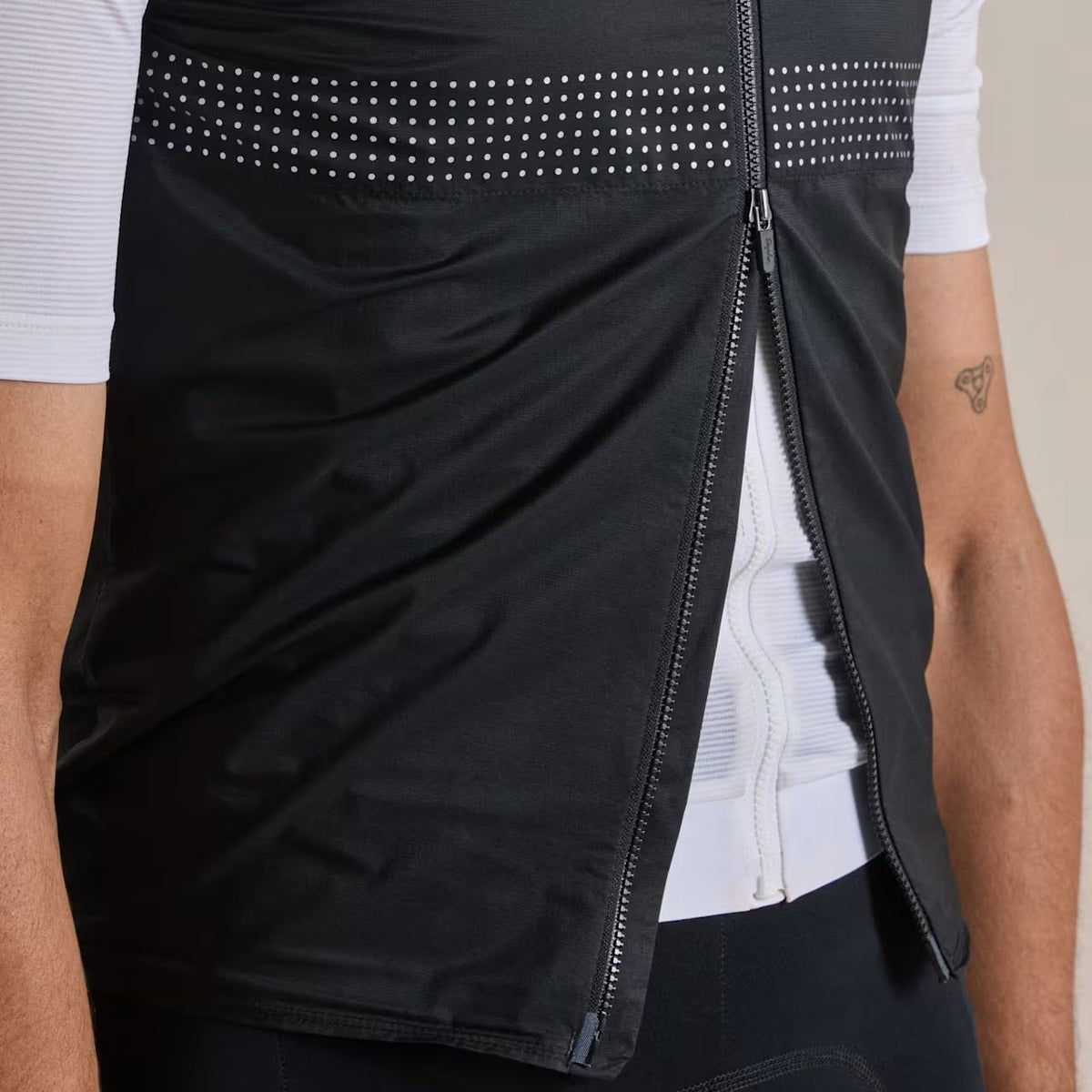 Gilet Rapha Brevet Wind 3 - Nero