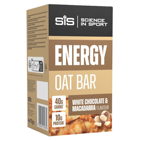 Barretta SiS Go Energy Oat Bar 4x70g - White Chocolate Macadamia SiS