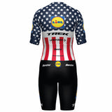 Body Santini Lidl Trek 2025 Aero Roadsuit - Campione USA Santini