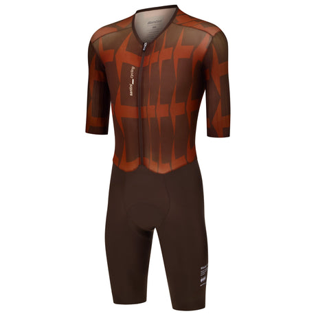 Combinaison Santini Mads Pedersen Momentum Series - Marron