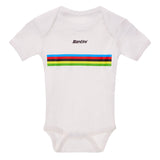 Body bambino Santini UCI - Bianco Santini