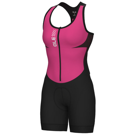 Body donna senza maniche Ale Pragma Color Block - Rosa scuro Ale