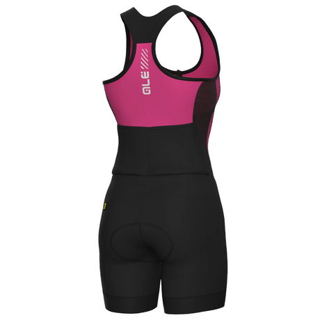 Body donna senza maniche Ale Pragma Color Block - Rosa scuro Ale