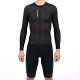 Body maniche lunghe All4cycling Team - Nero All4cycling