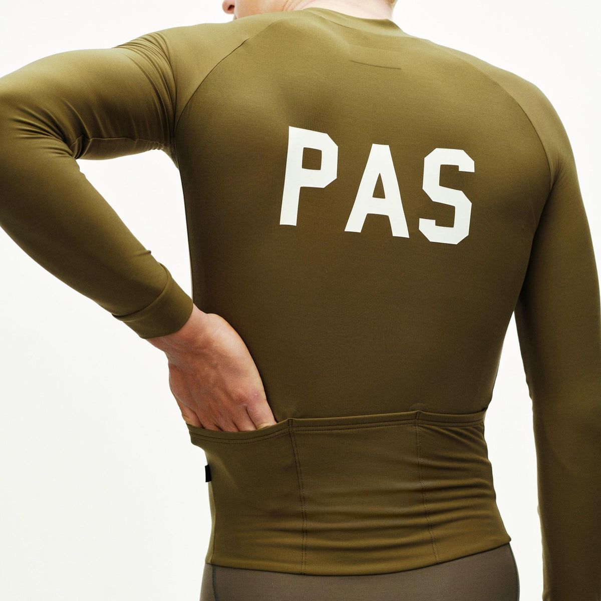 Langarm-Baselayer Pas Normal Studios PAS Thermal - Moss Brown
