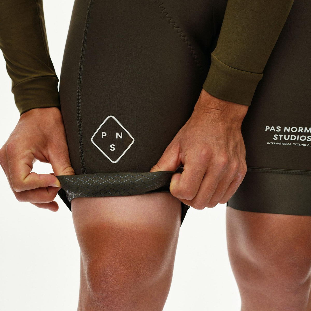 Langarm-Baselayer Pas Normal Studios PAS Thermal - Moss Brown