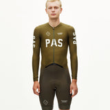 Langarm-Baselayer Pas Normal Studios PAS Thermal - Moss Brown