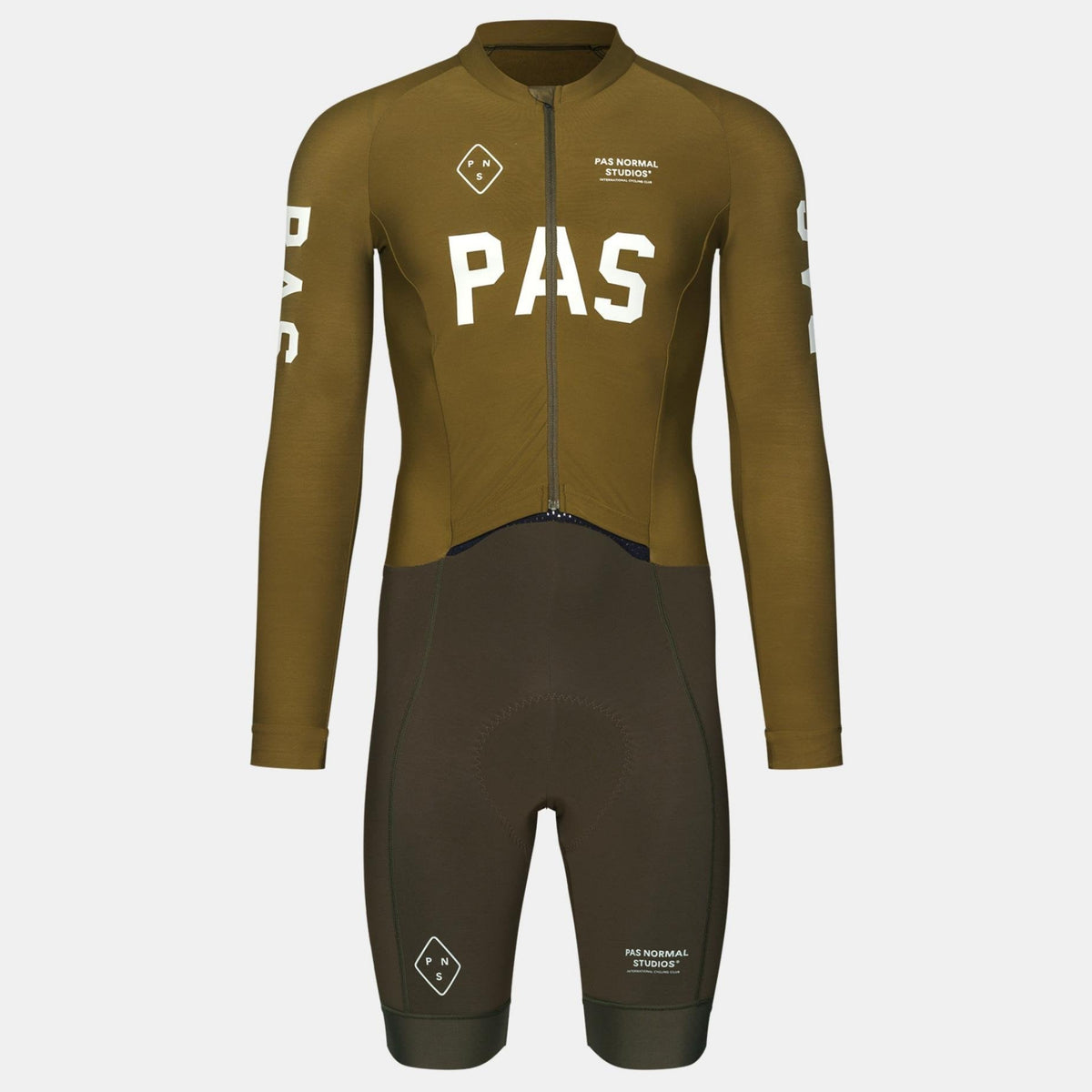 Langarm-Baselayer Pas Normal Studios PAS Thermal - Moss Brown