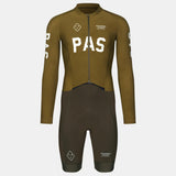Langarm-Baselayer Pas Normal Studios PAS Thermal - Moss Brown