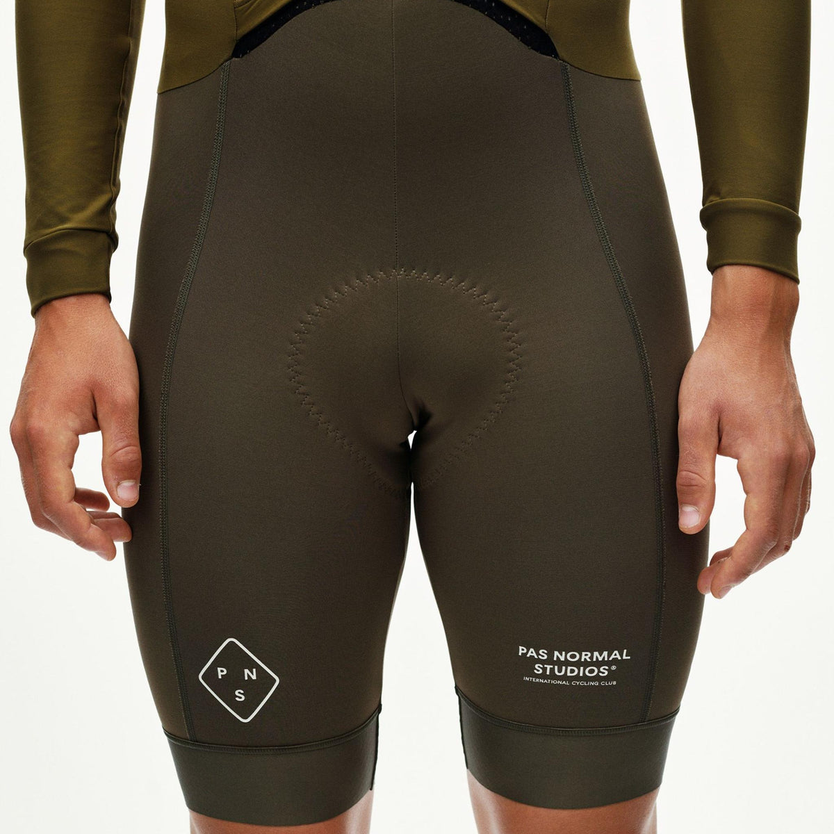 Langarm-Baselayer Pas Normal Studios PAS Thermal - Moss Brown