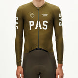 Langarm-Baselayer Pas Normal Studios PAS Thermal - Moss Brown