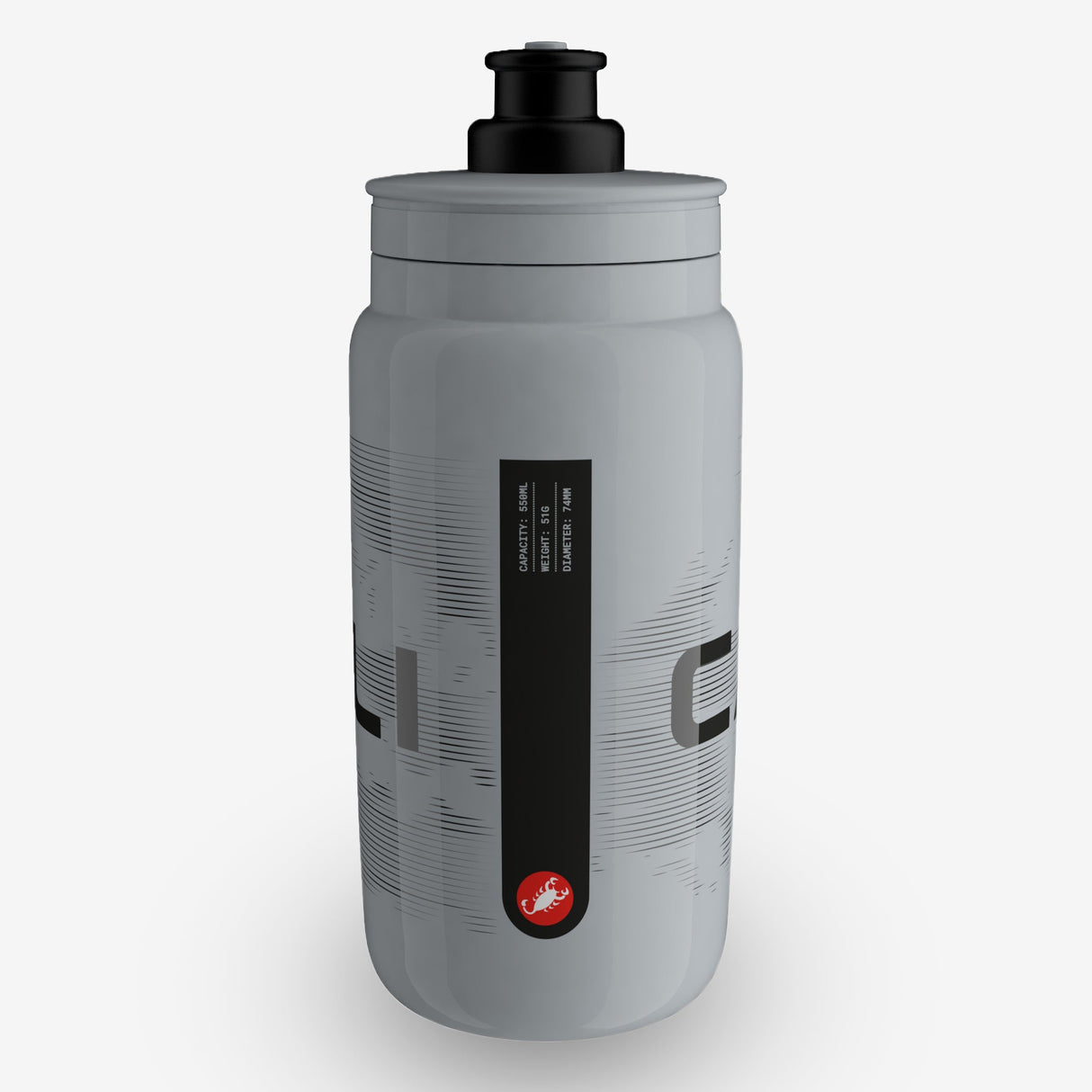 Castelli Cloud trinkflasche - Grau