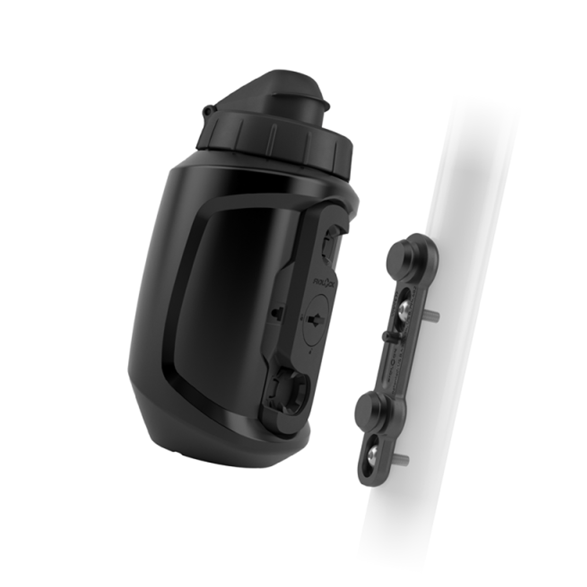 Bidon Fidlock Twist 550 + bike base - Noir