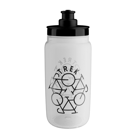 Trek Fly 550ml Water Bottle - Transparent Black