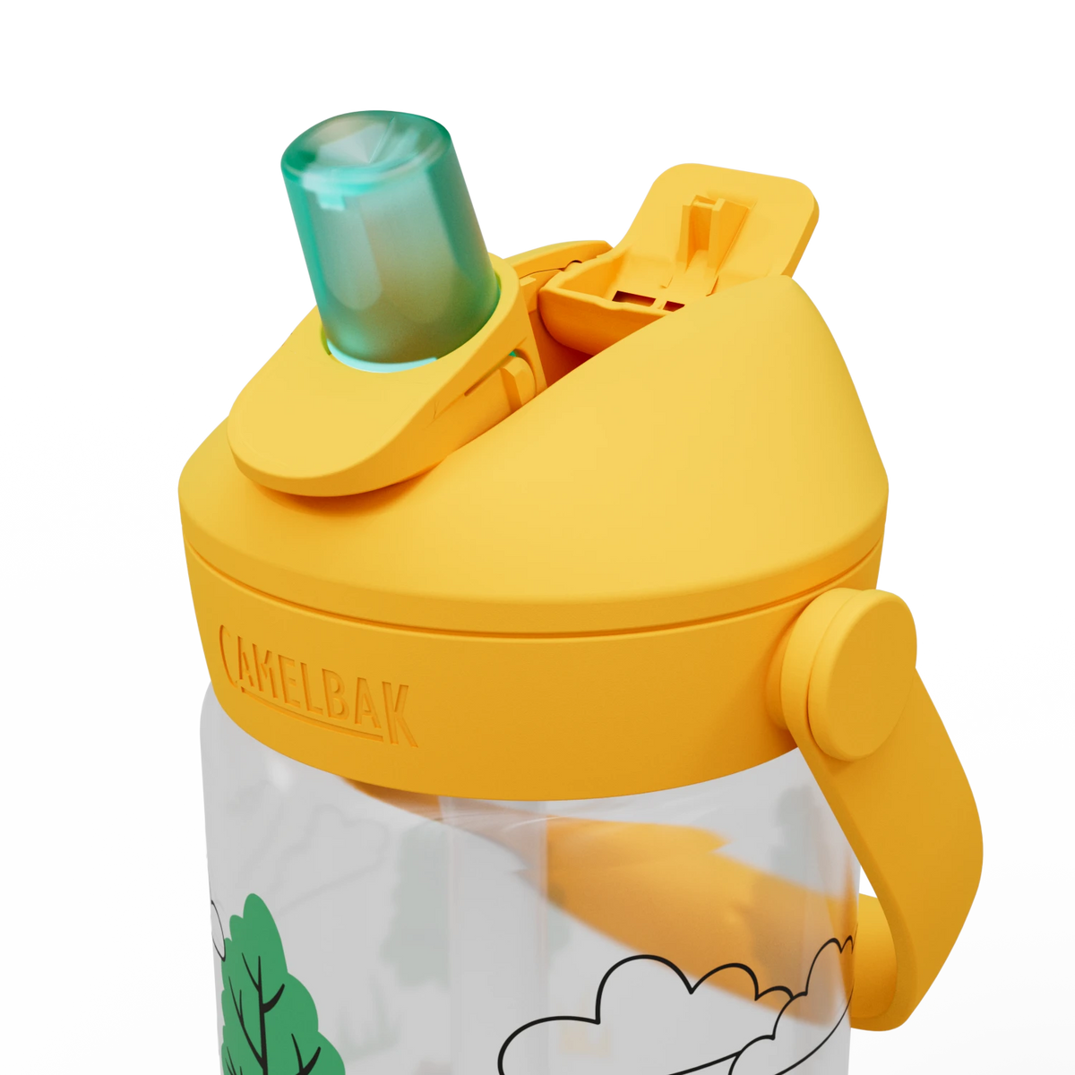 Borraccia bambino Camelbak Thrive Flip Straw 410 ml - Tractors Camelbak