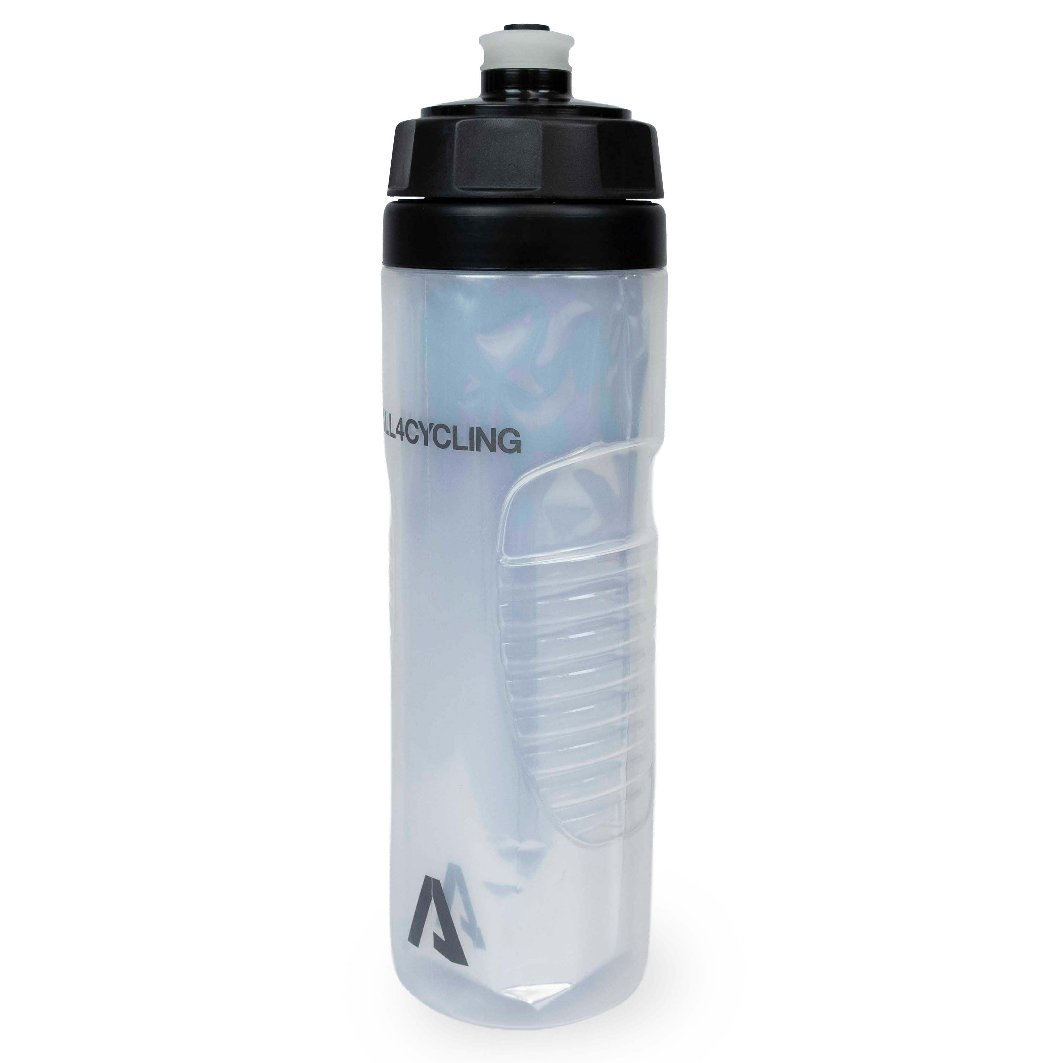 All4cycling Thermo-Trinkflasche 650 ml - Transparent