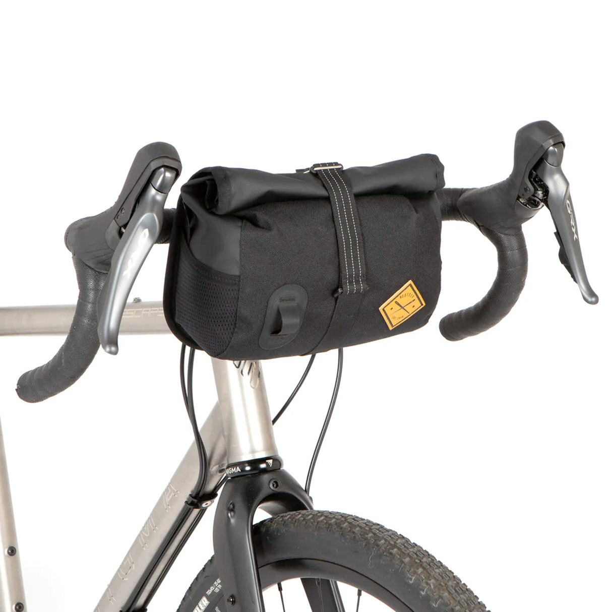 Lenkertasche Restrap Rolltop 4L - Schwarz