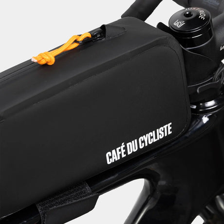 Borsa a telaio Cafe du Cycliste Top Tube - Nero Café du Cycliste