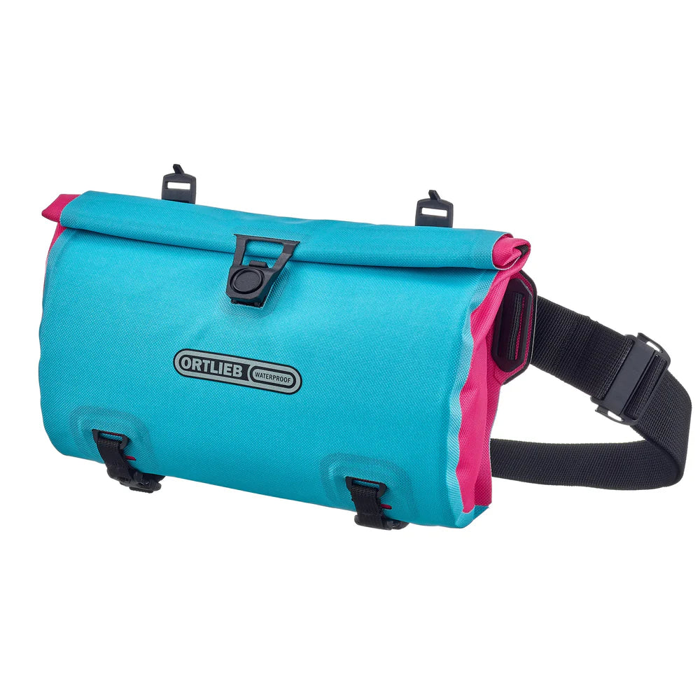 Ortlieb Velo-Sling Lenkerbag Cyber - Blau rosa