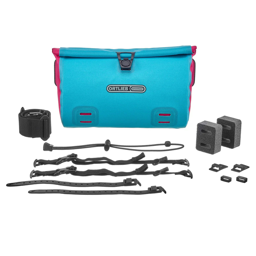 Ortlieb Velo-Sling Lenkerbag Cyber - Blau rosa