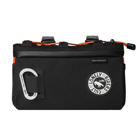 Borsa manubrio Ulac Coursier DX 2.3L - Nero Ulac