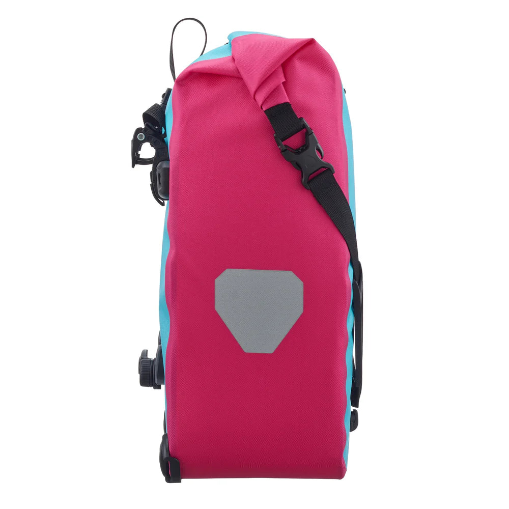 Ortlieb Back-Roller Cyber QL2.1 rear pannier - Blue pink