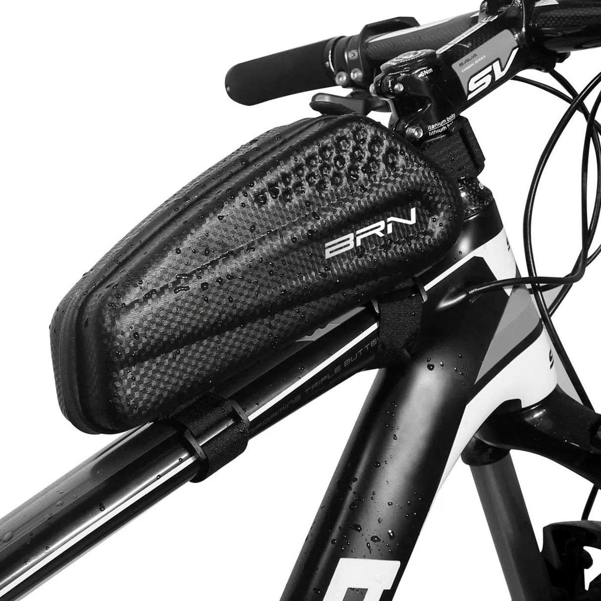 Borsello BRN HARD-SHELL TANK UP M - Nero BRN