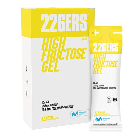 Box High Fructose Gel 226ers 6x80g - Limone 226ERS