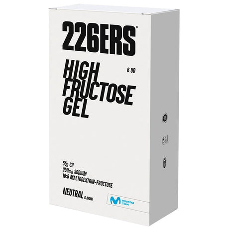 Caja High Fructose Gel 226ers 6x80g - Neutro