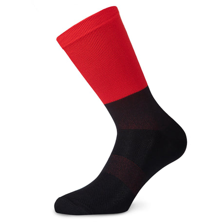 Calze Jëuf Train Logo - Rosso nero - C