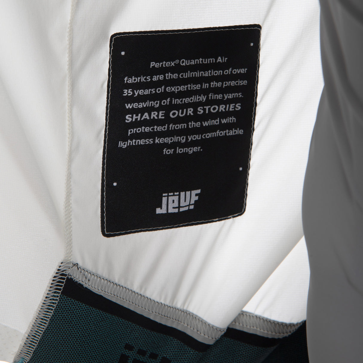 Jëuf Pro Winddichte Pertex Jacke - Weiß
