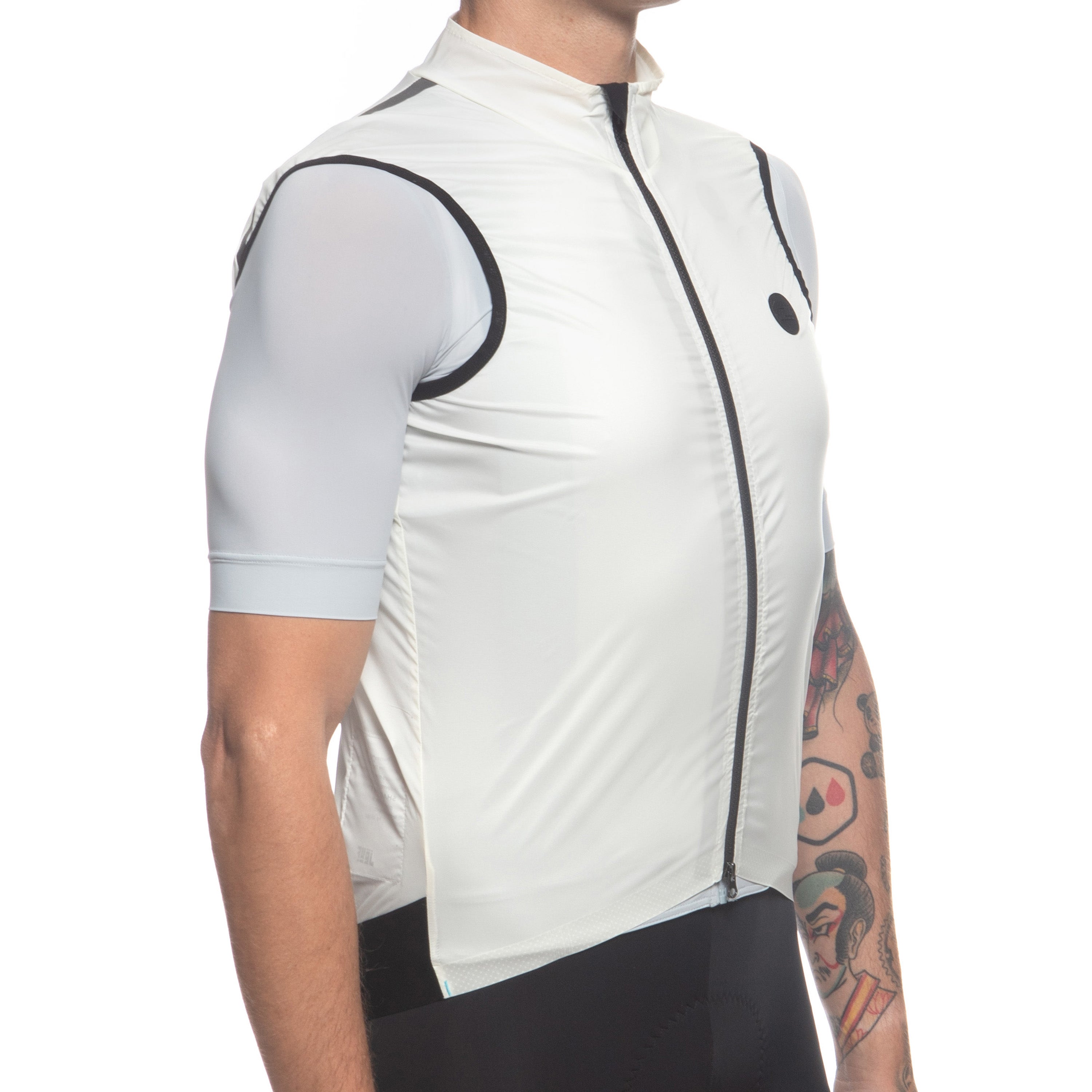 Jëuf Pro Windproof Pertex Gilet - White 
