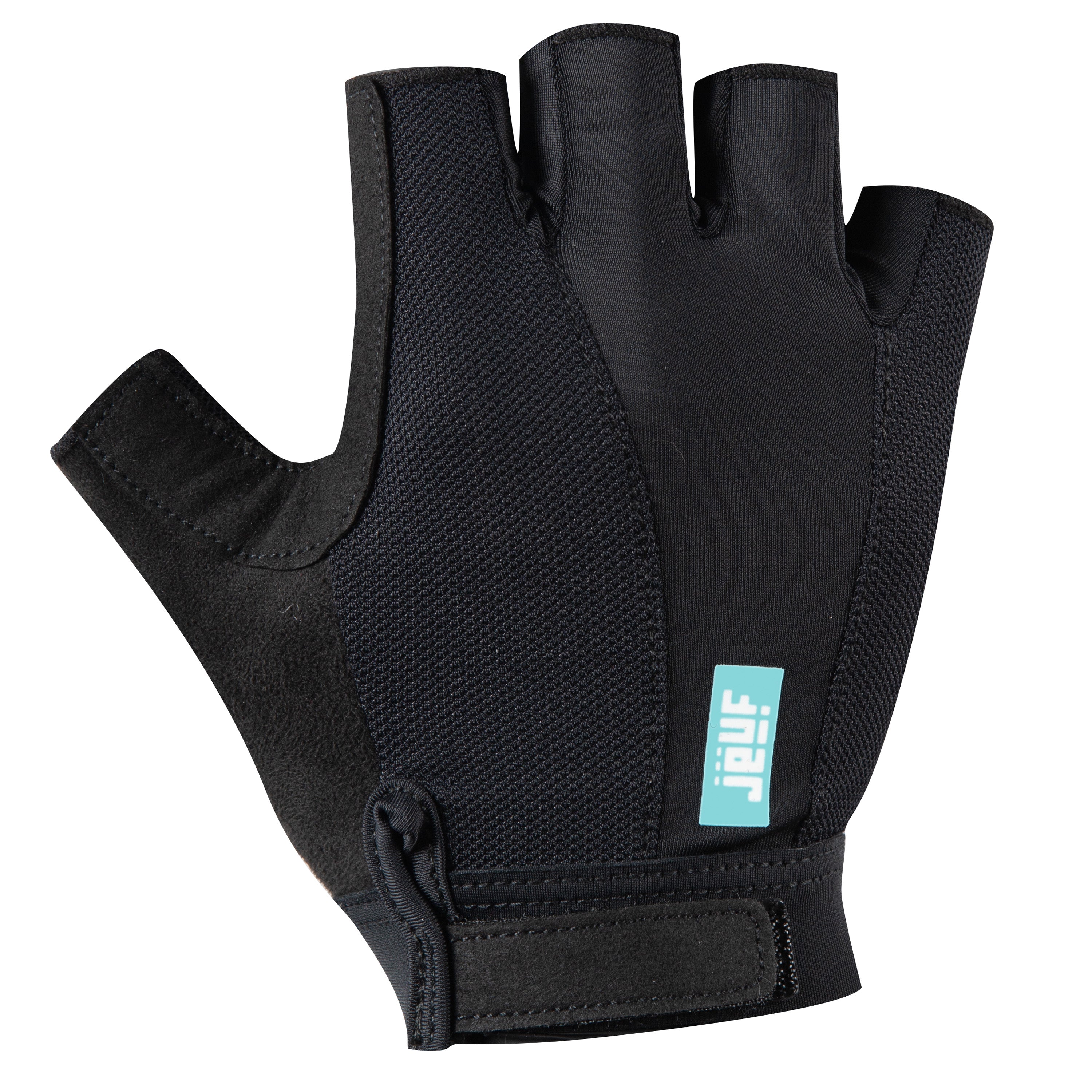 Guanti Jëuf Essential Solid corti - Nero - L