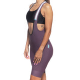 Jëuf Train women bib shorts - Bordeaux