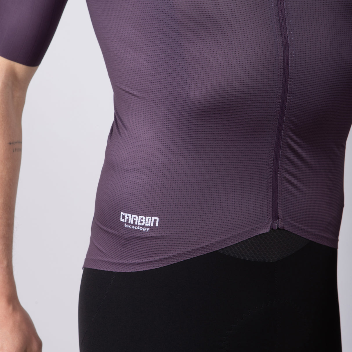 Maglia Jëuf Pro Race Carbon - Vino - M