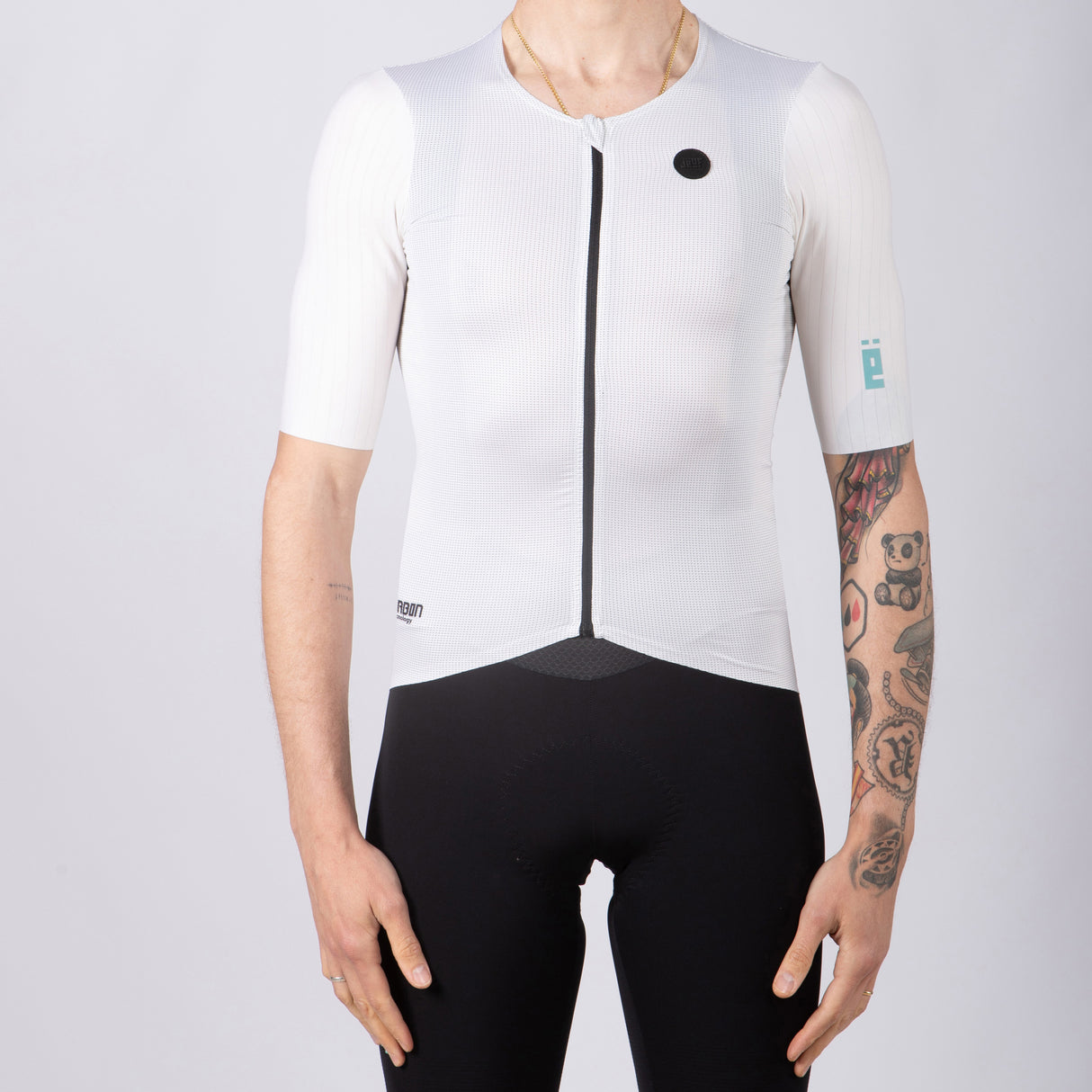 Maglia Jëuf Pro Race Carbon - Nebbia - B