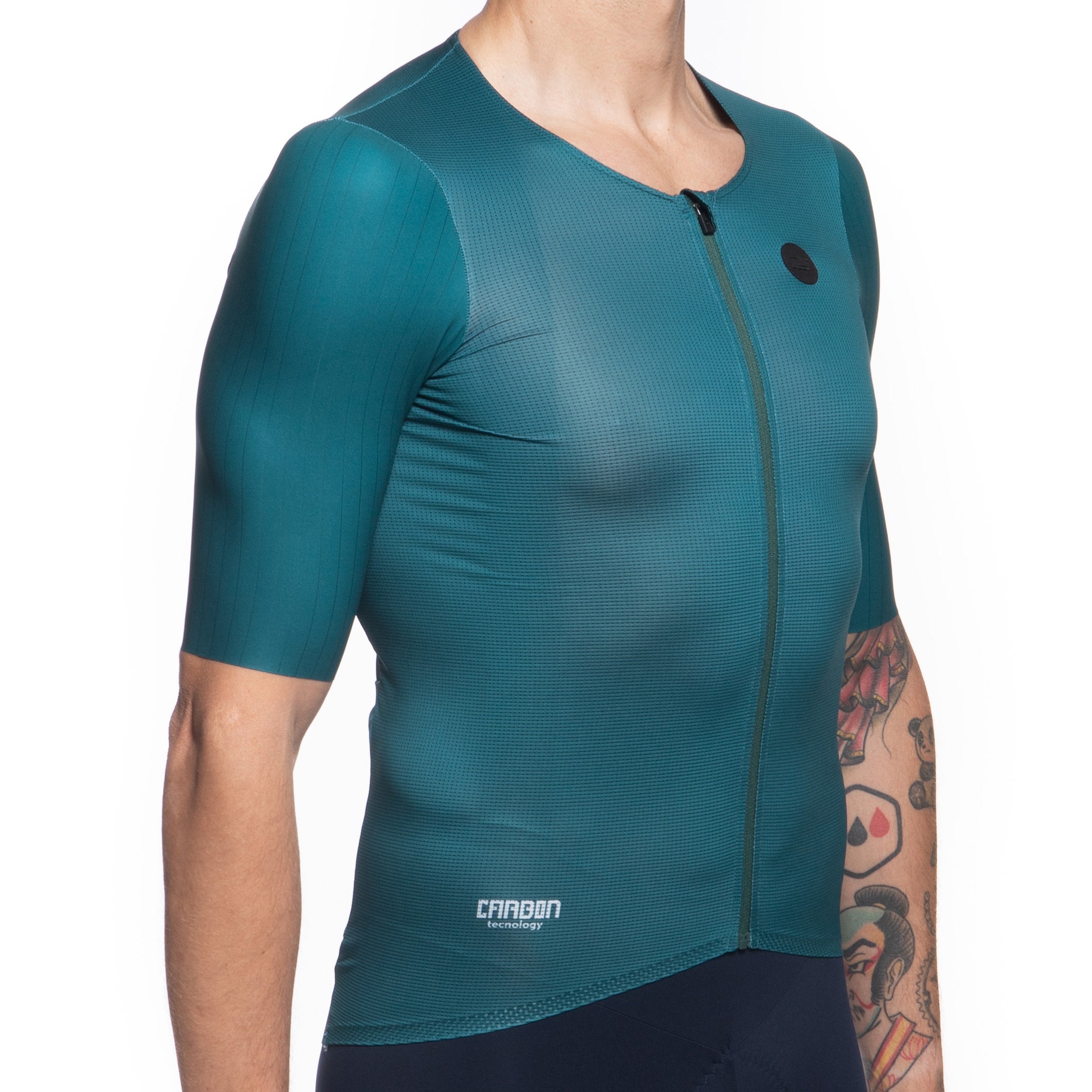 Maglia Jëuf Pro Race Carbon - Verde