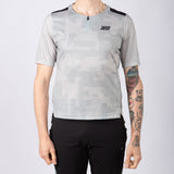 Maglia Jëuf Pro Gravel con zip - Grigio - G