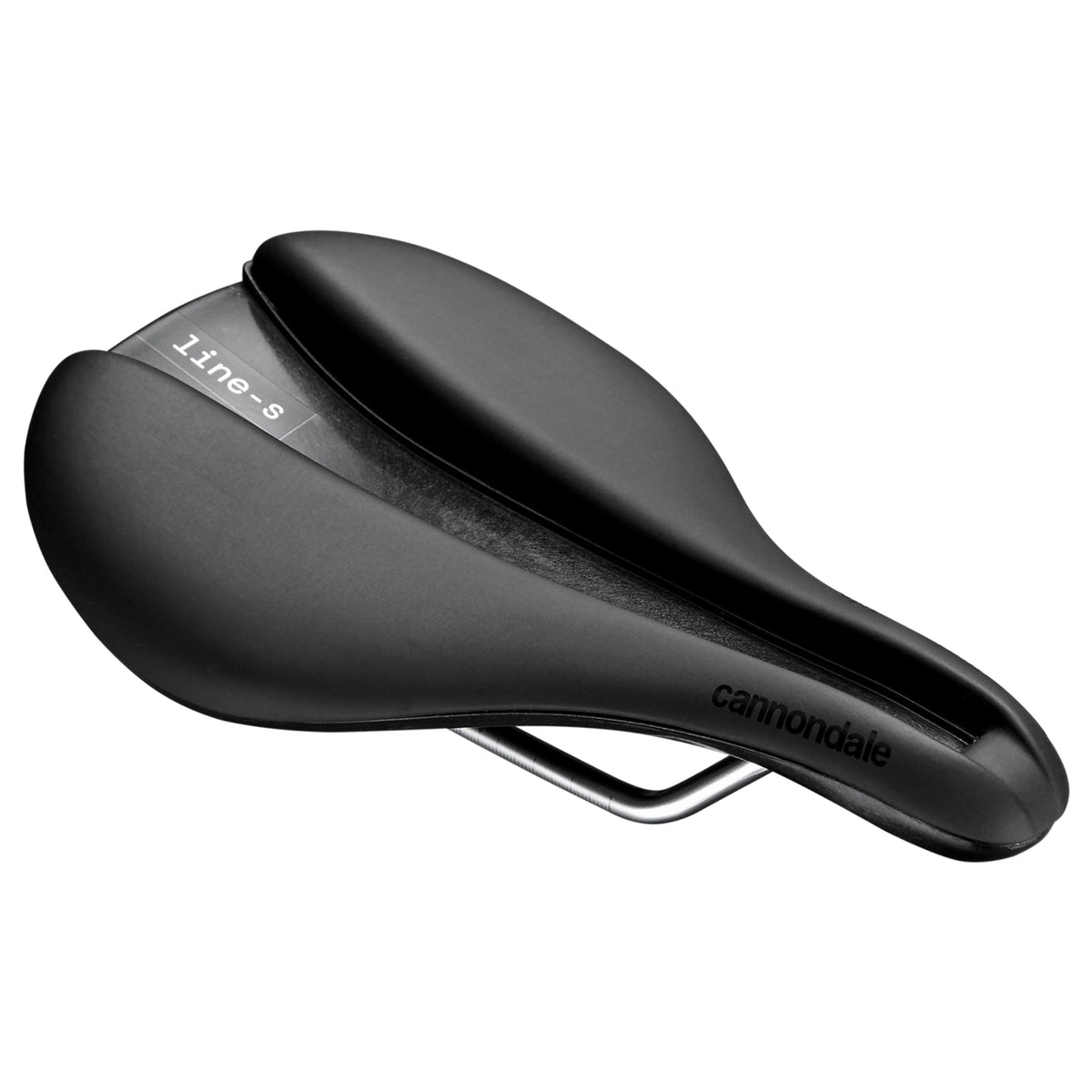 Sella Cannondale Line S Cromo Flat - Nero