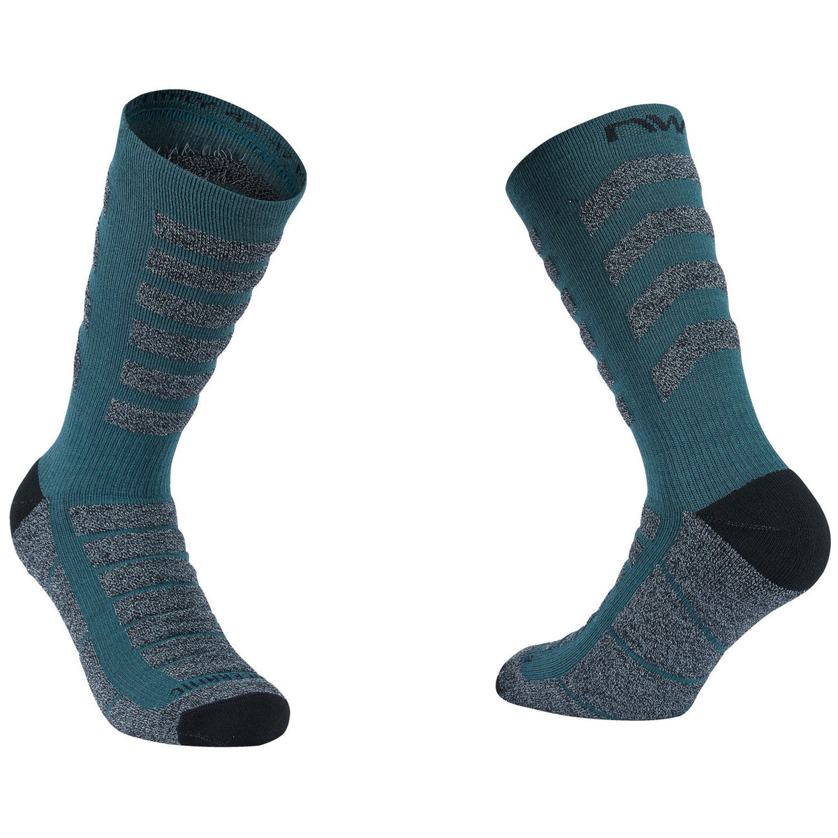 Calcetines Northwave Husky Ceramic winter - Verde oscuro